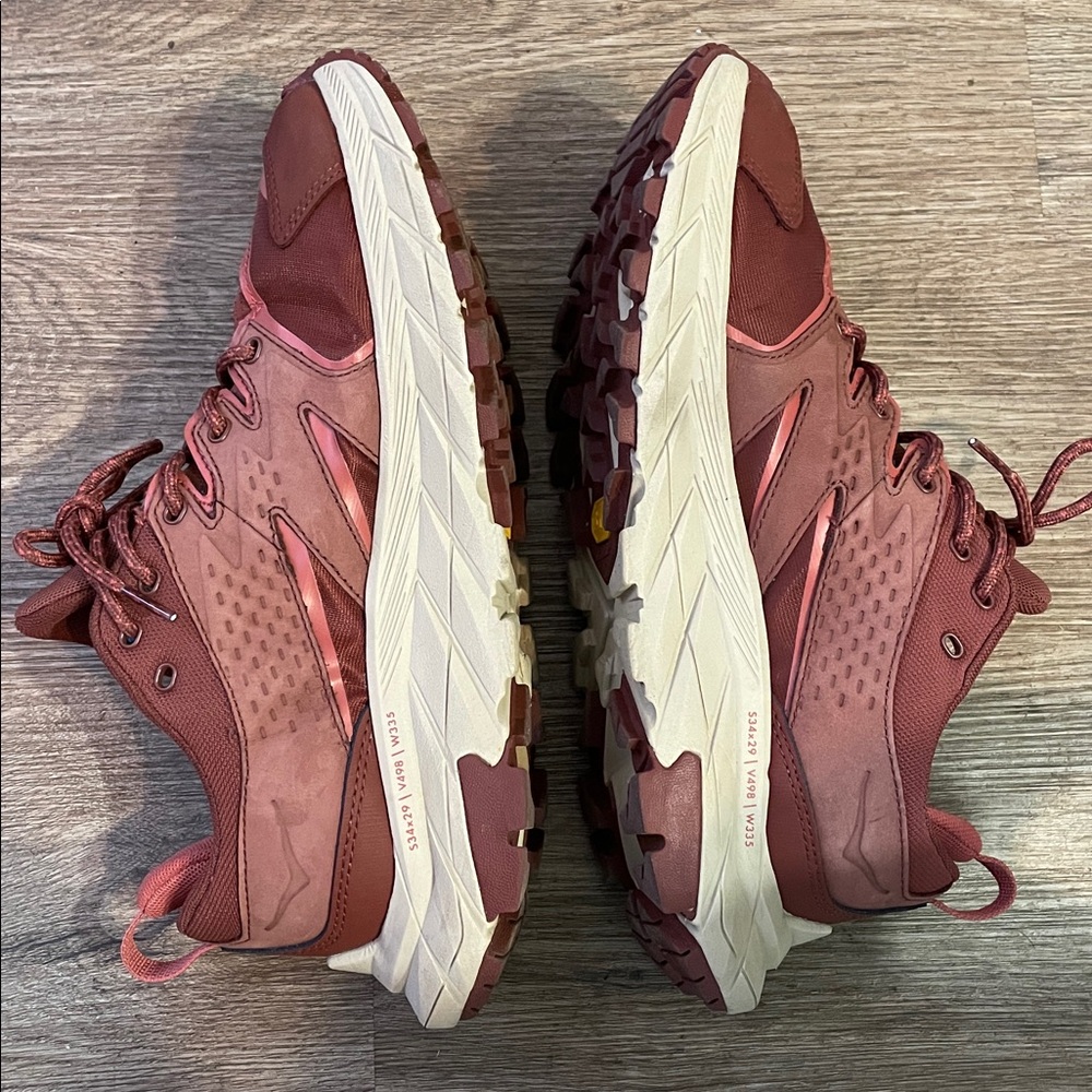 Hoka One One Gore-Tex Brown Trail Running Shoes size - 8B - Picture 3 of 8